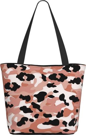 AOOEDM Leopard Rosettes Ladies Shopping Bag 13x11x7in.The Perfect ValentineS Day Gift.It Is The Best ValentineS Day Gift For Mom, Daughter, Wife,Etc