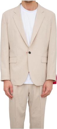 HUGO BOSS Hombre, Chaquetas, Beige, Talla: L