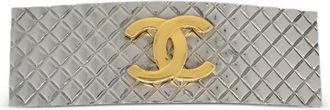 Chanel Fermaglio Hairpin Barrette 1990-2000 - Argento