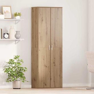 vidaXL Vidaxl - Highboard Roble Artisan 60 X 35 X 180 Cm Madera Contrachapada