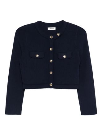 Sandro front-pocket cardigan - Blue