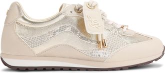 Kurt Geiger Womens Lorelei Sneakers - Gold - Size UK 8