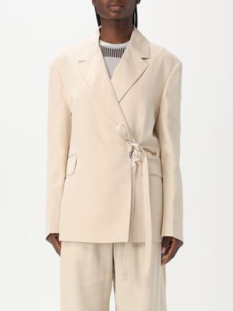 J.W.Anderson Blazer doppiopetto JW Anderson in viscosa e seta