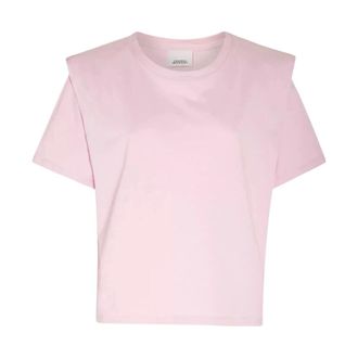 Isabel Marant Isabel Marant, T-Shirts, female, Pink, Size: XS Zelitos T-Shirt