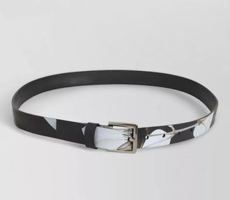 Dolce & Gabbana floral pvc belt