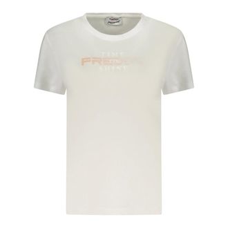 Freddy T-Shirts, female, White, Size: XL Short-sleeved T-shirt