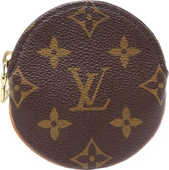 Louis Vuitton Brown Monogram Coin Purse/Coin Case (Pre-Owned)