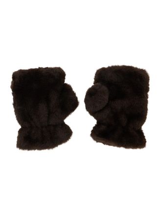 Apparis Ariel Fingerless Gloves - Brown