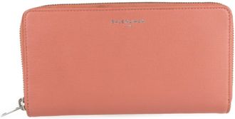 Balenciaga Pink Salmon Pink Leather Long Wallet (Bi-Fold) (Pre-Owned)