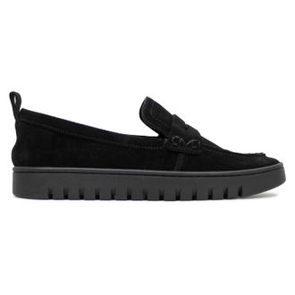 Vionic Uptown Suede Womens Boat Shoes - Black - Size:UK 7