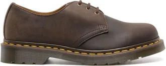 Dr. Martens 1461 leather Oxford shoes - unisex - Rubber/Calf Leather/Calf Leather - 9.5 - Brown