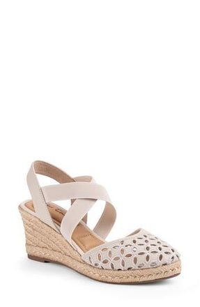 Me Too Stelle Espadrille Wedge Sandal in Oat Latte at Nordstrom Rack, Size 6