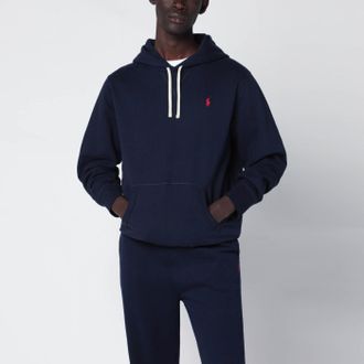 Polo Ralph Lauren Felpa con cappuccio blu navy