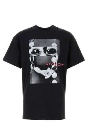 Givenchy GRAPHIC PRINT T SHIRT Size: XS, colour: BLACK