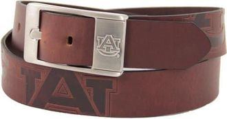 Eagles Wings Auburn Tigers Brandish Leather Belt - Brown at Nordstrom, Size 32