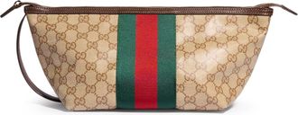 Gucci SMALL TOILETRY CASE GG WITH WEB RIBBON - Gucci - Man