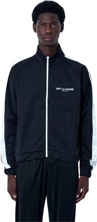 Gallery Dept. Track Jacket met Logo Detail - Heren - Zomerjassen - Zwart - M - Polyester - Jassen