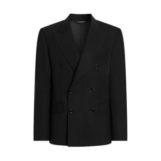 Dolce & Gabbana Heren, Jassen, Zwart, Maat: L