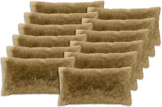 vidaXL Funda De Almohada 12 Pcs Heerlen Verde Claro 40 X 80 Cm Vidaxl