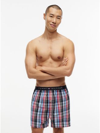 Tommy Hilfiger Mens Printed Woven Boxer - Open Misc - XL