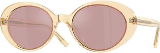 Oliver Peoples OV5565SU Lumar Polarized 1792AK Womens Sunglasses Clear Size 51