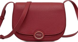 Twin-Set Borsa a tracolla con logo - Rosso