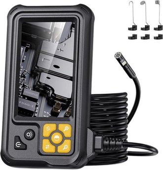 OEM C&aacute;mara Endosc&oacute;pica Industrial - Doble Lente - Pantalla De 4,3 Pulgadas - 8 Led - Recargable - Sonda Flexible - C&aacute;mara De Inspecci&oacute;n
