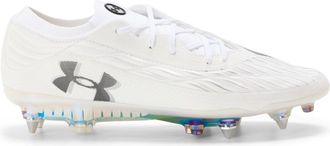 Under Armour Mens Clone Mag Elite 4 Firm Ground Football Boots White 10.5 UK