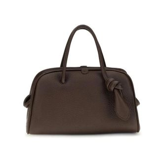 Jacquemus Borsa a mano Le Chiquito Noeud - - Bags - Donna - Marrone - ONE SIZE