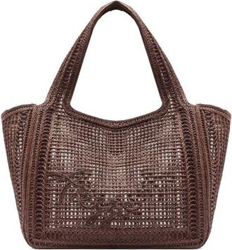 Arezzo Large Isla Shopping Bag in New Cocoa/New Cocoa at Nordstrom