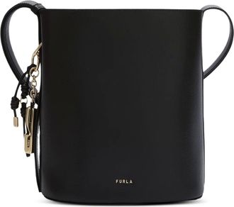 Furla small Roxie leather bucket bag - Nero