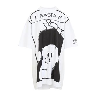 Moschino Dames, Jurken, Wit, Maat: XS Katoen