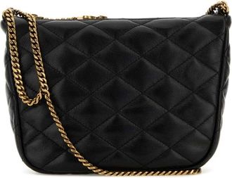 Saint Laurent Black Leather Crossbody Bag