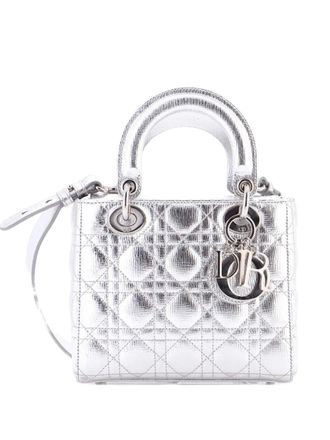 Dior My Lady Dior Bag Cannage Quilted Leather satchel - Zilver