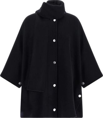 Pinko Pinko, Jassen, Dames, Blauw, S, Wol, Caban