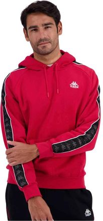 Kappa Madison 2 R05 Fleece Hoodie - Heren - Hoodies - Rood - M - Hoodies & sweatvesten