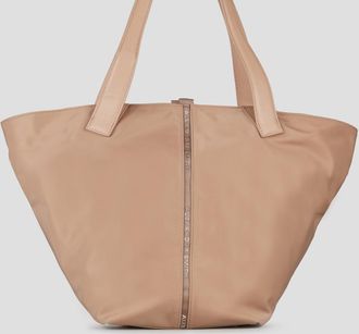 Alexander Smith Lauren Large shoulder bag in camel nylon