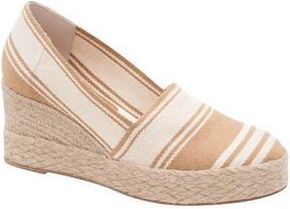 Andr&eacute; Assous Patti Espadrille Wedge in Camel Multi at Nordstrom Rack, Size 10