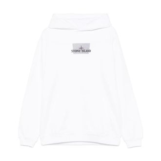 Stone Island Hombre, Sudaderas, Blanco, Talla: S