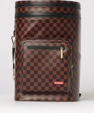 Sprayground Zaino termico Cooler in cotone spalmato saffiano a scacchi
