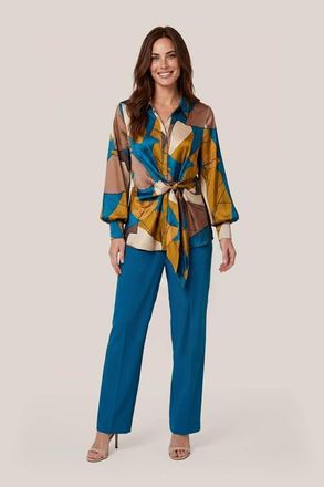 Mart Visser Harmony Print Blouse Petrol / Multi