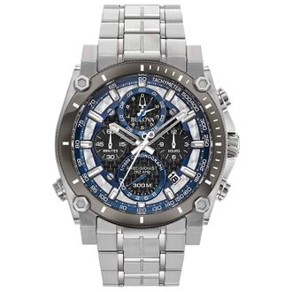 Bulova Precisionist / Champlain Heren Silver Watch 98B316