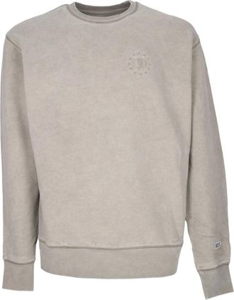 HUF Galaxies Faded Crewneck Sweatshirt - Heren - Sweatshirts - Grijs - XL - Katoen - Hoodies & sweatvesten