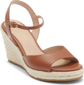 Stuart Weitzman Tia Wedge Sandal in Saddle at Nordstrom Rack, Size 8.5