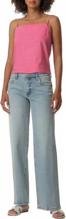 Kut from the Kloth Kerri Spaghetti Strap Top In Lipstick