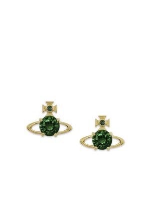 Vivienne Westwood REINA PETITE EARRINGS Size: OS, colour: GREEN