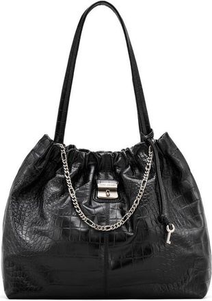 Marc Jacobs THE TOTE in Black Croc Embossed at Nordstrom