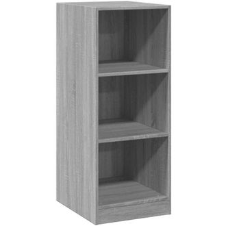 vidaXL Wardrobe Grey Sonoma 48x41x102 cm Engineered Wood Vidaxl