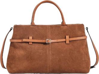 Generic Compatible For Womens Handbag, Commuting, Large Capacity Crossbody Bag(Light brown)