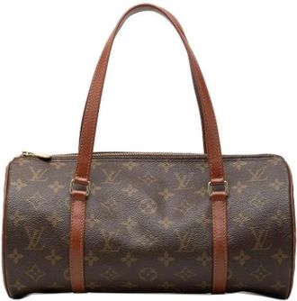 Louis Vuitton Pre-owned Papillon 30 - Dames - Vintage Handtas - Bruin - ONE Size - Leer - Vintage